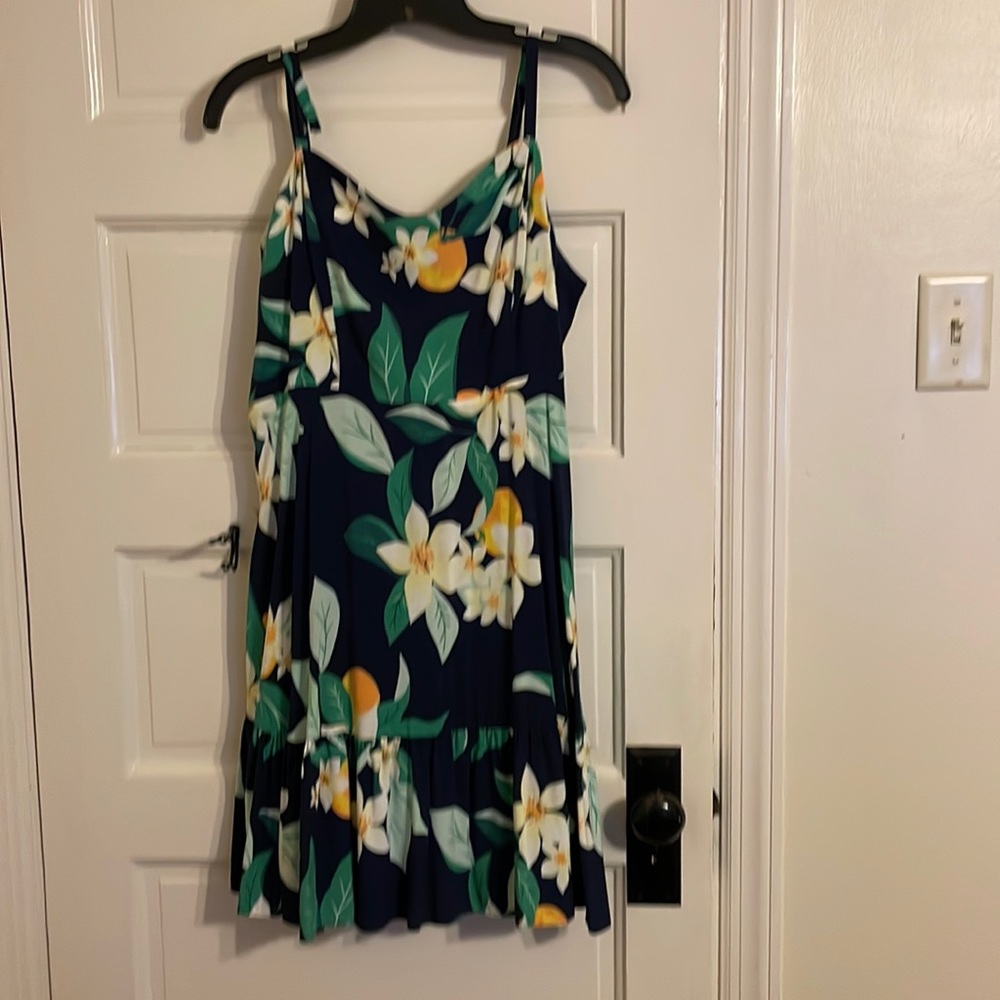 NWT Navy Floral🍋 Sundress